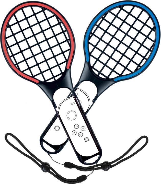 Actual product image Bigben Tennis Rackets Duo Pack (Switch OLED, Switch)