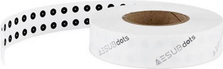 Actual product image Aesub DOTS Targets WHITE 1.5mm AESD001 Scanning Targets 6000pcs/roll (Accessories)