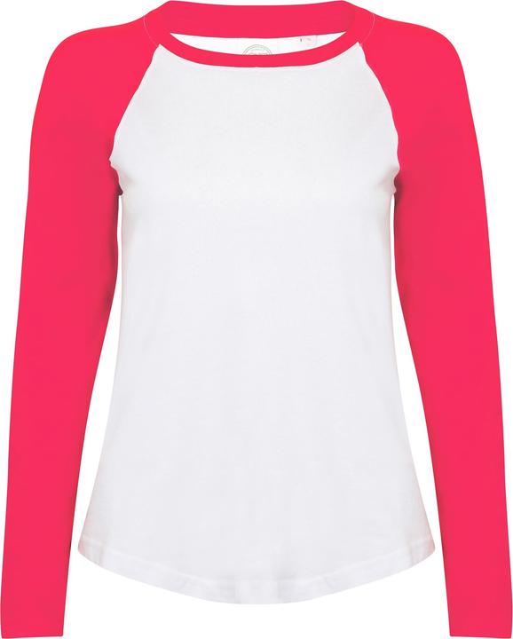 Skinni Fit Baseball TShirt langärmlig (L)