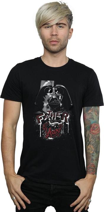 Actual product image Star Wars Mens Father Of The Year T-Shirt (M)