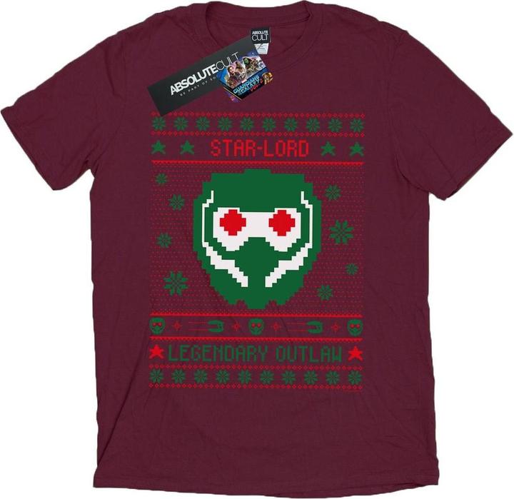 Produktbild Guardians Of The Galaxy Vol. 2 Star Lord Fair Isle TShirt (XXL)