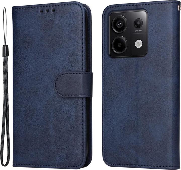 Cover-Discount Xiaomi Redmi Note 13 Pro - Premium Handyhülle Etui blau (Xiaomi Redmi Note 13 Pro 5G)
