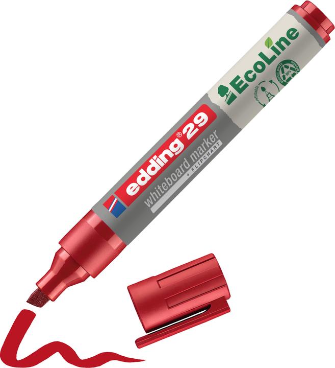 Actual product image Edding Whiteboard Marker 29 (Red, 1 mm, 1 x)