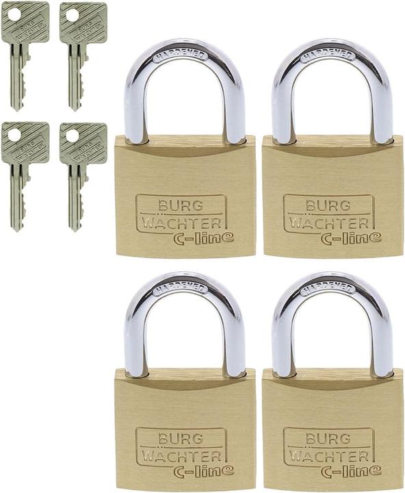 Actual product image Burg Wächter Cylinder lock QUADRO 222 40 GL SB
