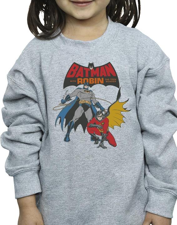 Produktbild Batman And Robin Sweatshirt Mädchen (128)
