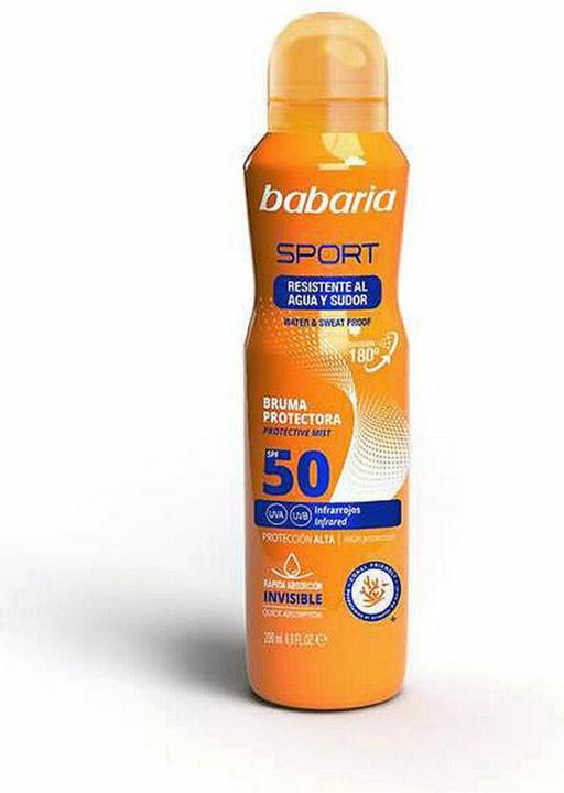 Produktbild Babaria Sport Protective Mist SPF50 Spray 200ml (Sonnenspray, SPF 50, 200 ml, 200 g)