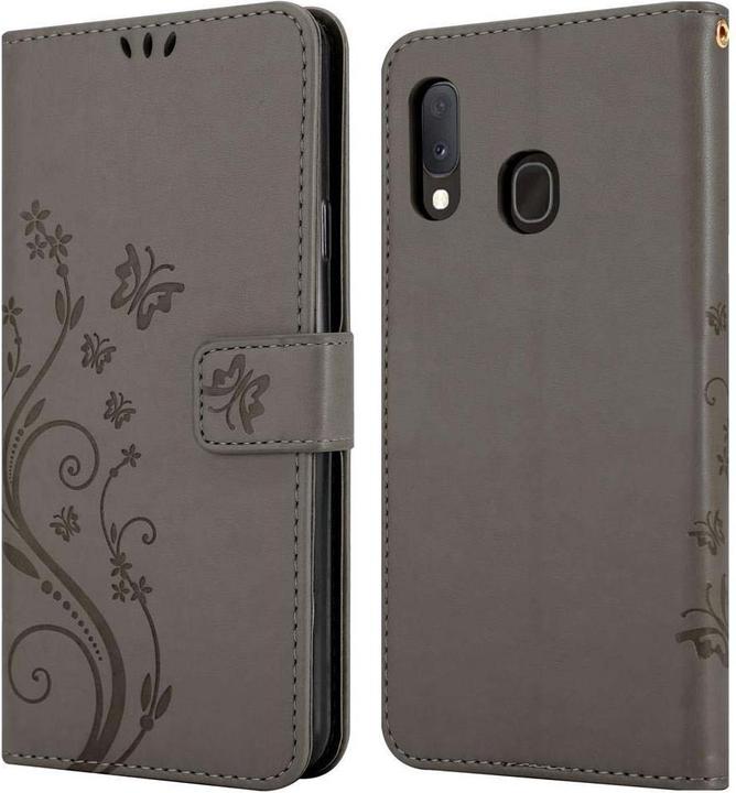 Actual product image Cadorabo Flower Book Cover (Samsung Galaxy A10e)