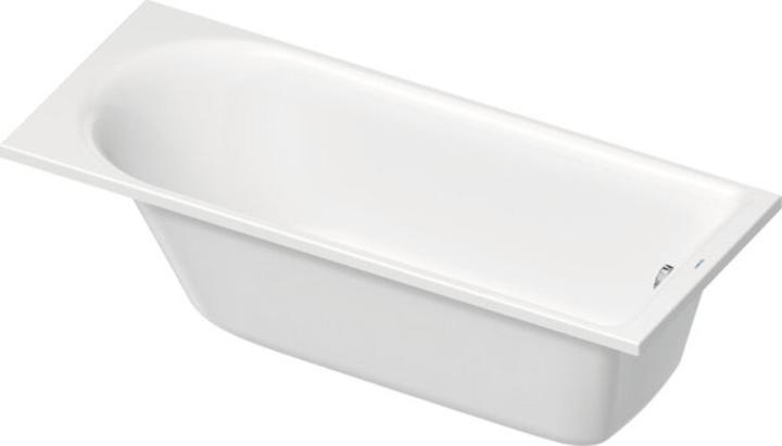 Produktbild Duravit Badewanne D-NEO Einbauversion 1 RS 1700x700mm weiss (140 l, 170 cm, 70 cm)