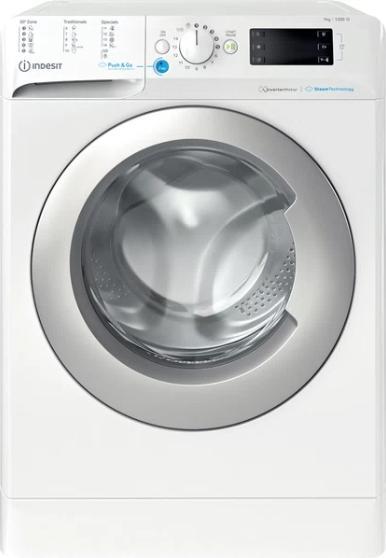 Produktbild Indesit BWSE 71295X WSV EU Washing machine, Front Loading, Energy Class B, Capacity 7 kg, White (7 kg, Links, EU-Stecker)