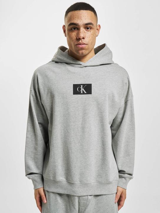 Actual product image Calvin Klein Men's Lounge Hoodie, Grey, M (M)