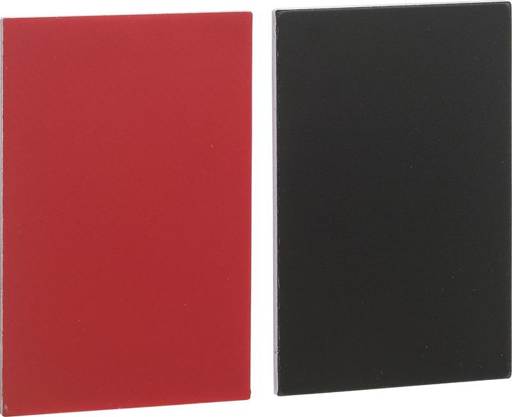 Immagine prodotto Schneider Electric Targhetta nera/rossa