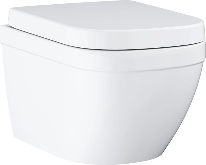 Grohe Euro ceramic set wall hung washdown toilet