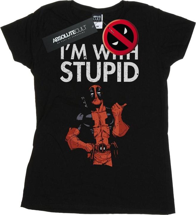 Produktbild Deadpool I'm With Stupid TShirt (S)