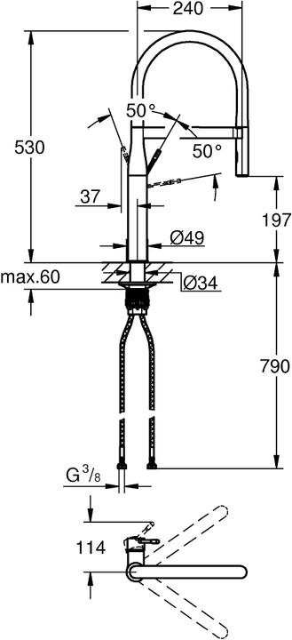 Immagine prodotto Grohe Miscelatore monocomando per lavello Essence