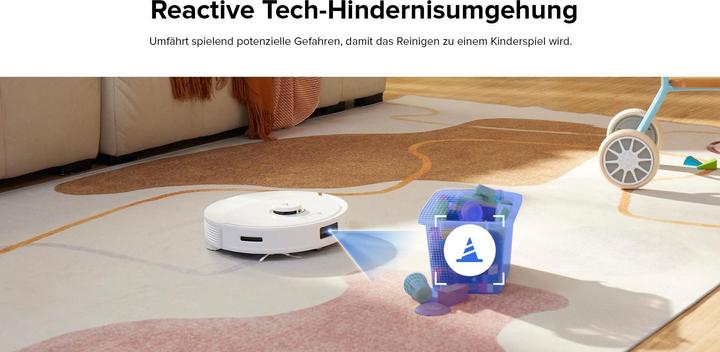 Image du produit Roborock Q8 Max (Robot d'aspiration et de nettoyage)