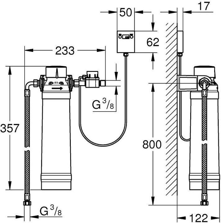Produktbild Grohe Red Filter mit Filterkopf