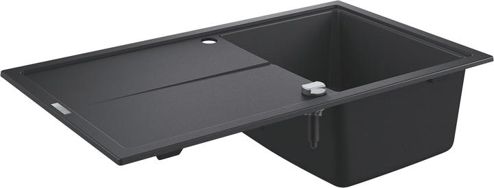 Grohe K400 Evier composite avec égouttoir (Éviers à poser, 50 cm, 86 cm)