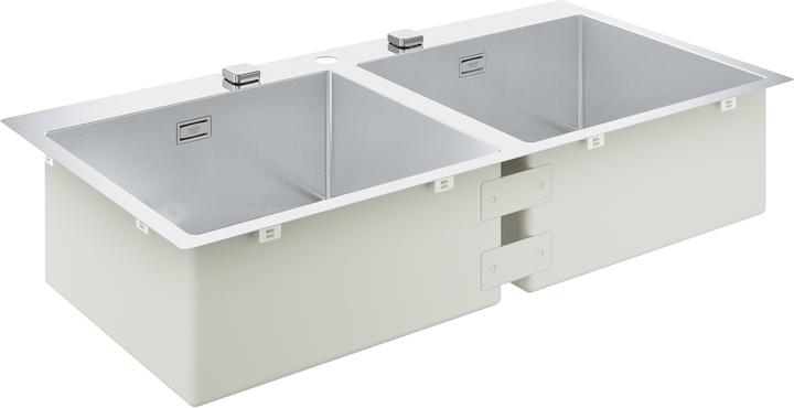 Actual product image Grohe K800 stainless steel sink (49.50 cm, 100.90 cm)