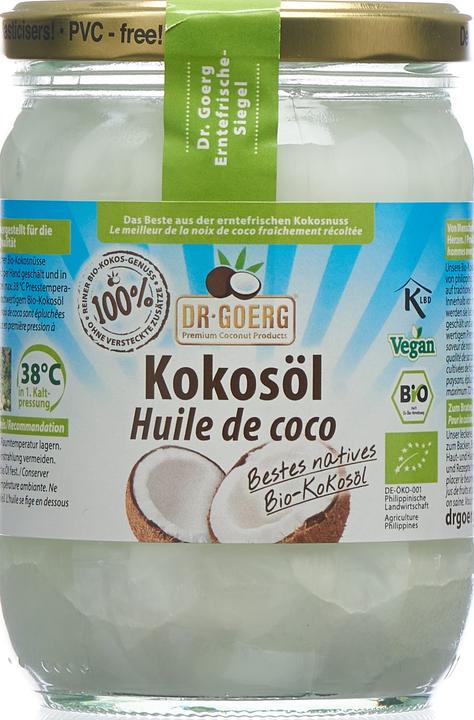 Image du produit Dr. Goerg Huile de coco bio (500 ml)