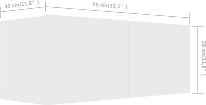 Produktbild VidaXL Lillie (100 x 30 x 30 cm)