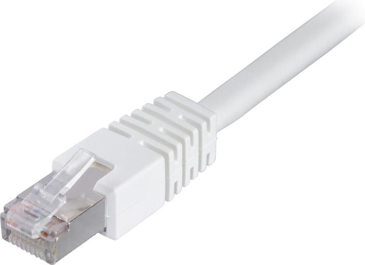 Actual product image Deltaco F/UTP Cat6 patch cable LSZH 50m vit - CAT 6 - STP (F/UTP, CAT6, 50 m)