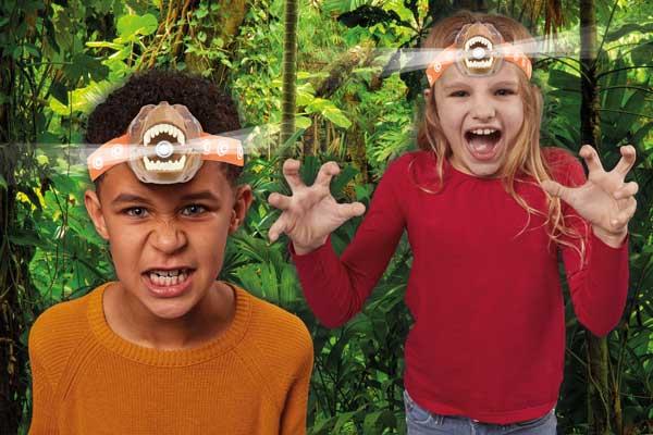 Actual product image Brainstorm T Rex Head Torch