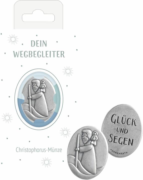 Actual product image Christophorus-Münze - Glück und Segen