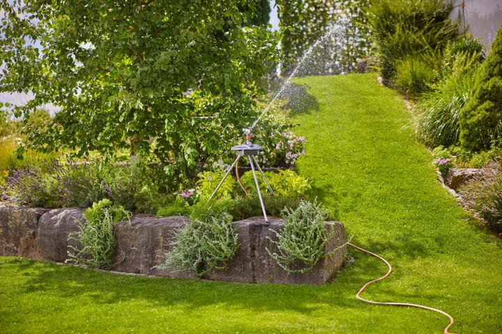 Image du produit Gardena Arroseur canon sur traîneau Premium (Arroseur circulaire)