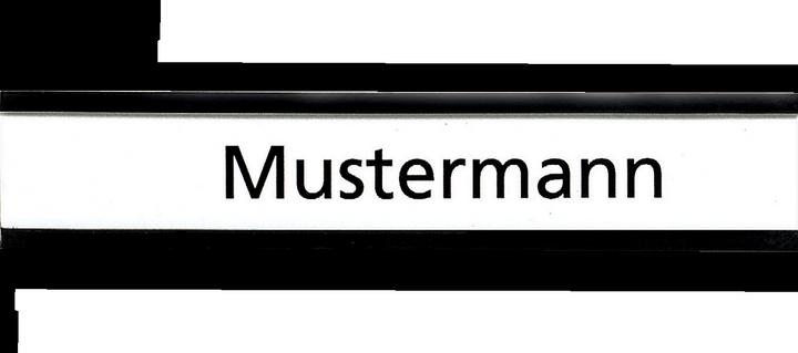 Actual product image Franken Name Plate magnetic (10 x)