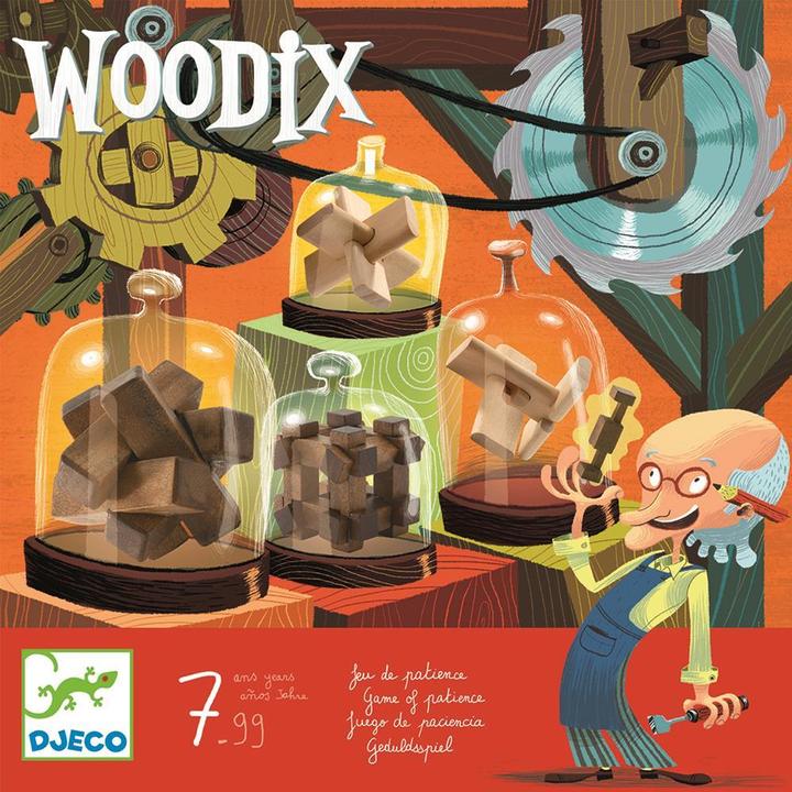 Djeco Woodix (German, French, Italian, English)
