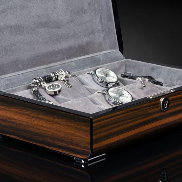 Immagine prodotto Heisse & Söhne Scatola dell'orologio Phoenix 6+ Ebano