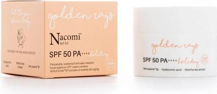 Image du produit Nacomi Next Level SPF50 PA crème hydratante waterproof pour le visage Holiday 50ml (Crème solaire visage, SPF 50, 50 ml)