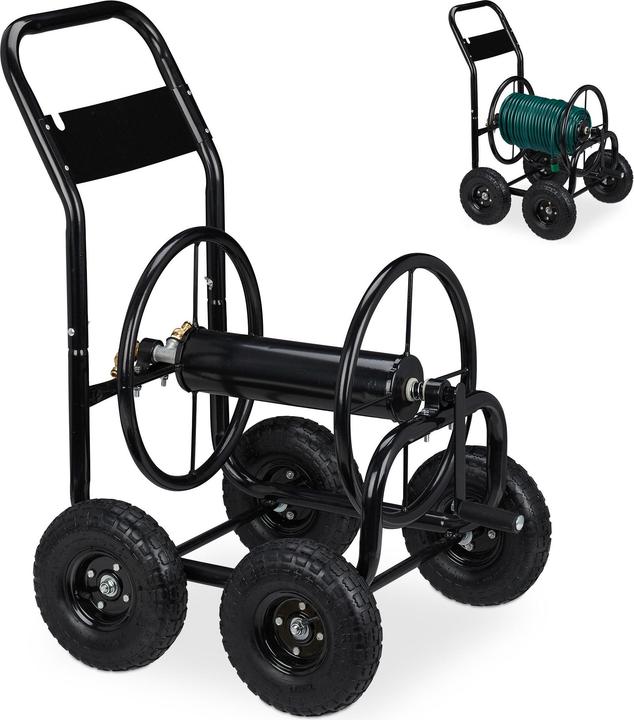 Actual product image Relaxdays Hose cart