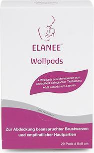 Actual product image Elanee Coussinets en laine 20 pcs. (20 x)