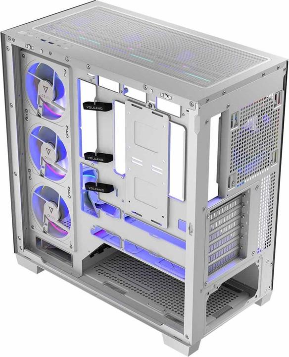 Produktbild Modecom Computergehäuse VOLCANO STELLAR ARGB MIDI 8F (ATX, mATX, Mini-ITX)