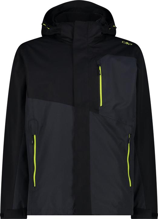 Actual product image CMP Campagnolo Jacket Zip Hood Detachable Inner Jacket (50, L)