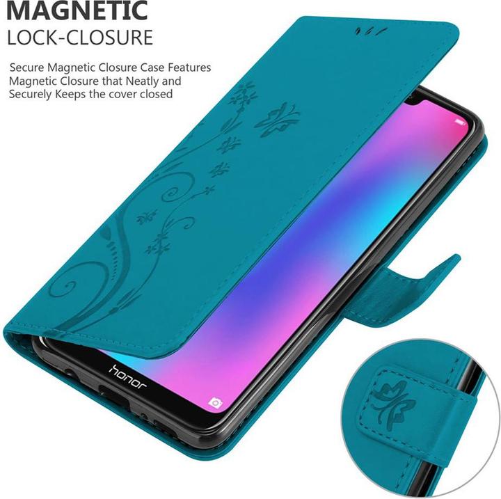 Produktbild Cadorabo Flower Book Cover (Honor 8C)