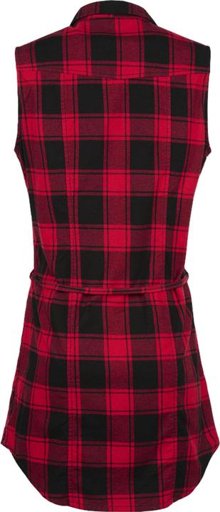 Actual product image Brandit Ladies Gracey Longshirt Top Size XXL Colour Red/Black (XXL)