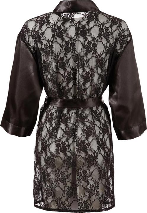Actual product image Cottelli Collection Kimono with lace back (S, M)