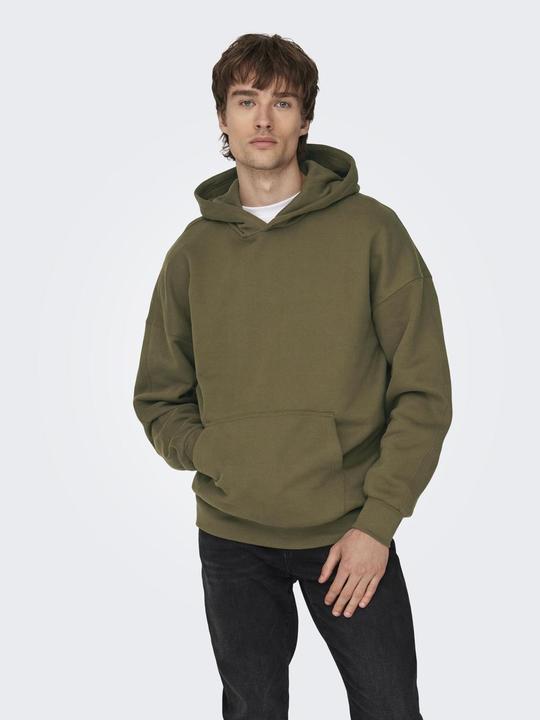 Actual product image Only & Sons Plain hoodie (XXL)