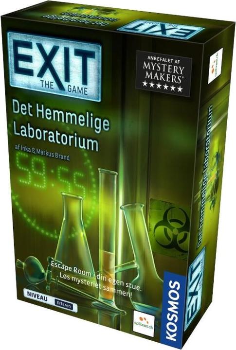 Produktbild Thames & Kosmos Exit: Det hemmelige laboratorie - Escape Room Game (Danish) (Dänisch)