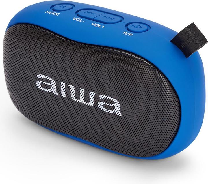 Image du produit Aiwa Haut-parleur Bluetooth BS-110BL (2 h, Fonctionnement sur piles)