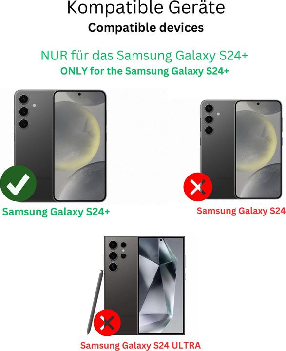 Immagine prodotto Dipos Pellicola Protettiva 4-Way Privacy (1 Pezzo/i, Samsung Galaxy S24+)