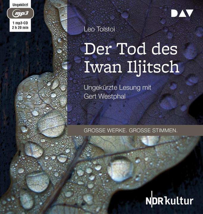 Image du produit La mort d'Ivan Ilitch (Leo N. Tolstoï, Josef Hahn, Gert Westphal, Allemand)