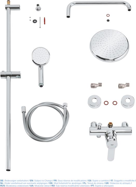 Image du produit Grohe Tempesta Cosmopolitan Système 210 Système de douche