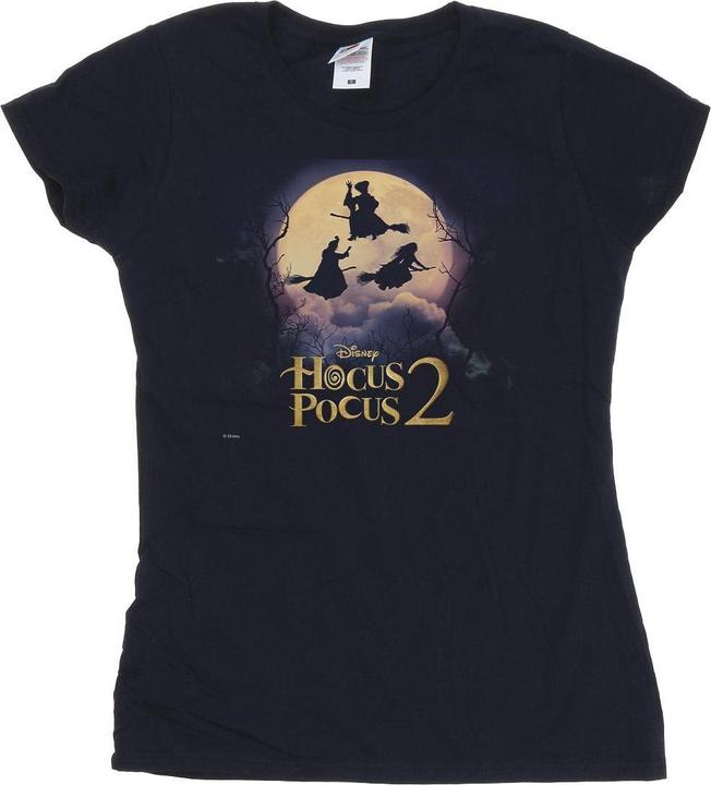 Immagine prodotto Disney Hocus Pocus Witches Flying Maglietta Donna (XL)