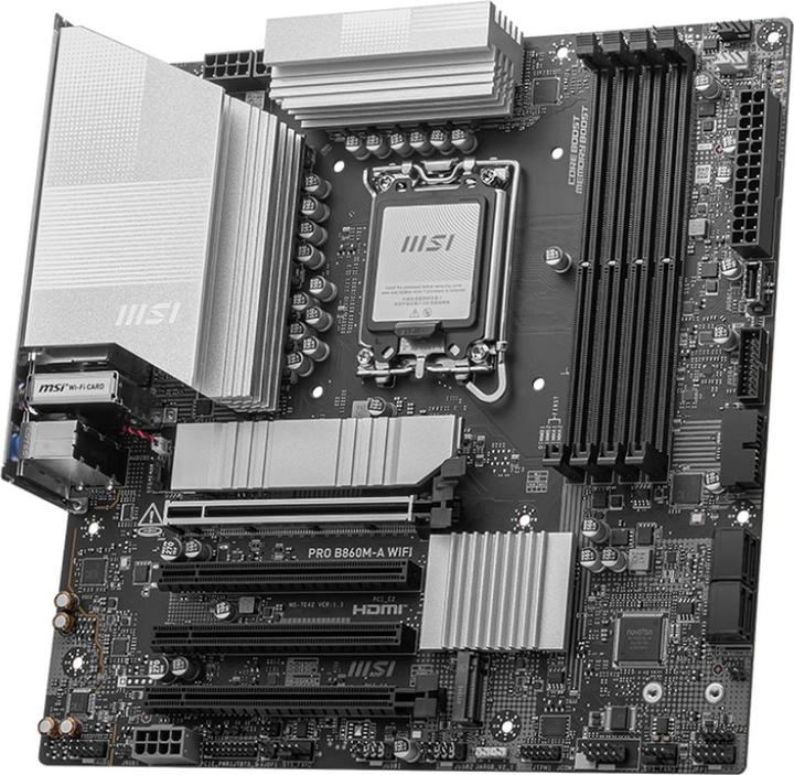 Produktbild MSI PRO B860M-A WIFI (LGA 1851, Intel B860, mATX)