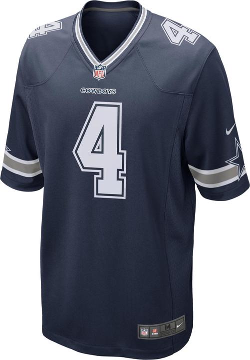 Nike Dallas Cowboys Home Game Jersey Prescott 4 XL (XL)