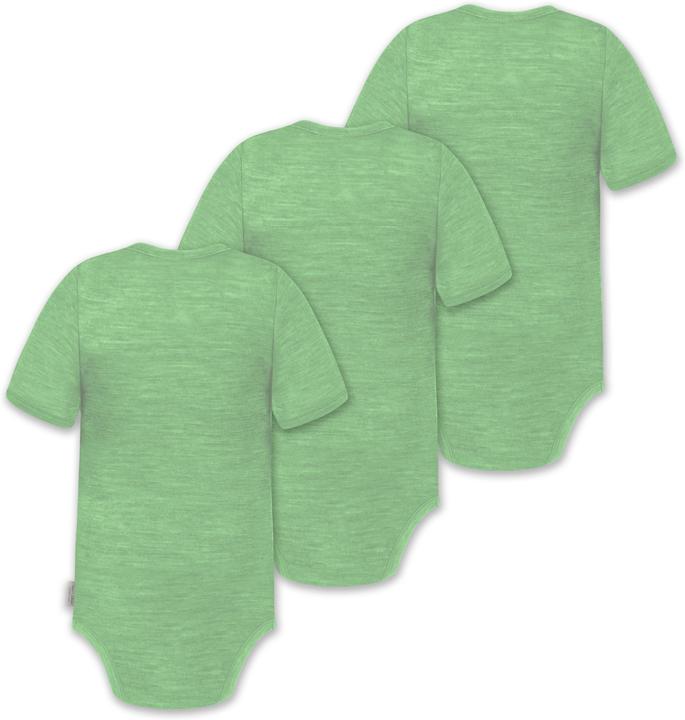 Immagine prodotto Normani Set di 3 body baby merino a maniche corte "Tihoi" - 9311 (68)