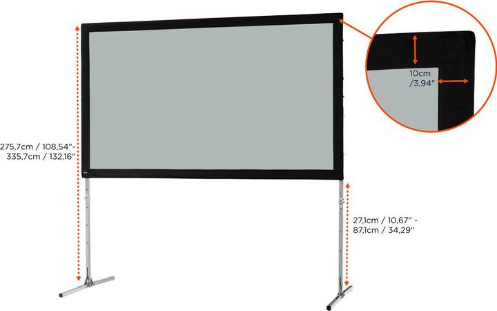 Produktbild Celexon Mobil Expert, Leinwand, 16:9 (183.07", 16:9)